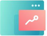 Illustration of graphs showing productivity improvements after using Fantoo